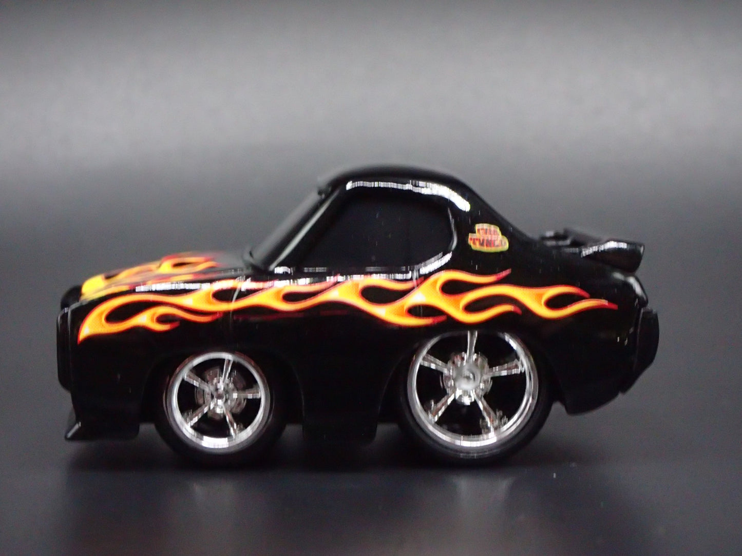 1969 69 PONTIAC GTO JUDGE CAR TUNED BLACK 1:64 SCALE DIORAMA DIECAST MODEL CAR