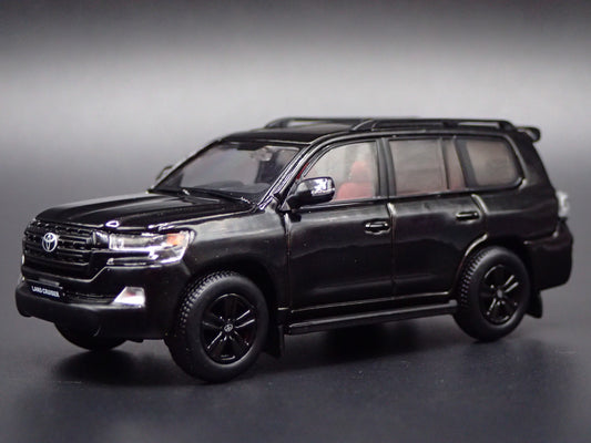 2008-2021 TOYOTA LAND CRUISER 200 SERIES BLACK 1/64 SCALE DIECAST MODEL CAR