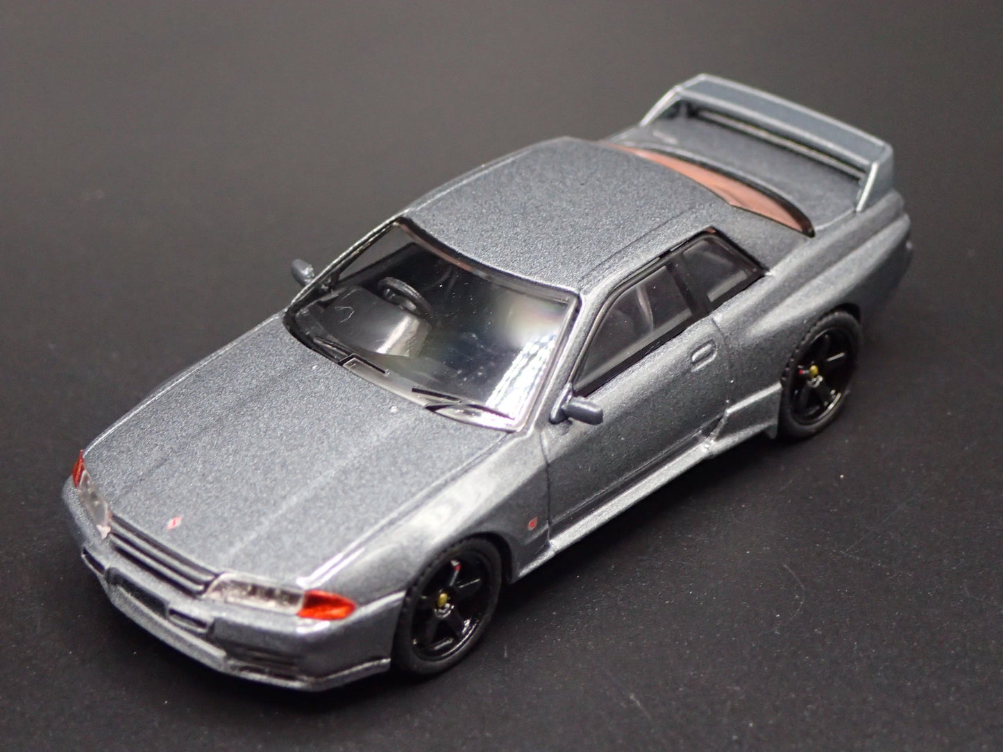 1989-1994 NISSAN SKYLINE GTR R32 BNR32 GRAY MATSUDA 1:64 SCALE DIECAST MODEL CAR