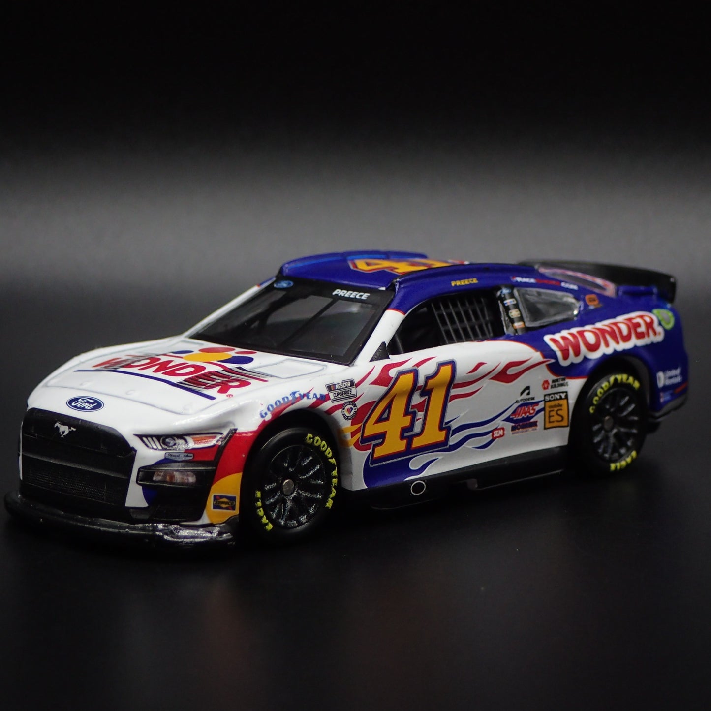 2023 23 FORD MUSTANG 41 RYAN PREECE WONDER BREAD NASCAR 1:64 DIECAST MODEL CAR