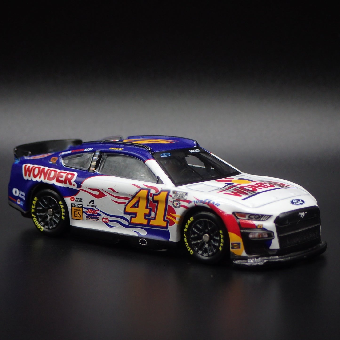 2023 23 FORD MUSTANG 41 RYAN PREECE WONDER BREAD NASCAR 1:64 DIECAST MODEL CAR