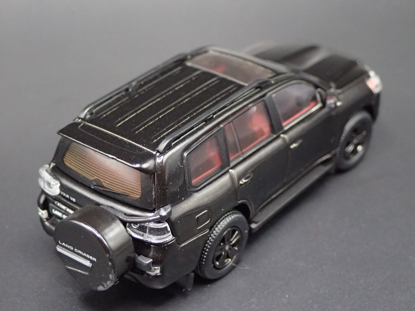 2008-2021 TOYOTA LAND CRUISER 200 SERIES BLACK 1/64 SCALE DIECAST MODEL CAR