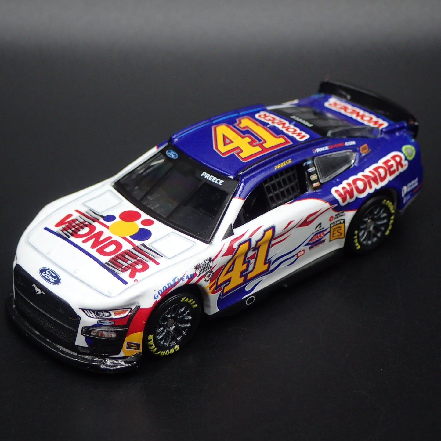 2023 23 FORD MUSTANG 41 RYAN PREECE WONDER BREAD NASCAR 1:64 DIECAST MODEL CAR