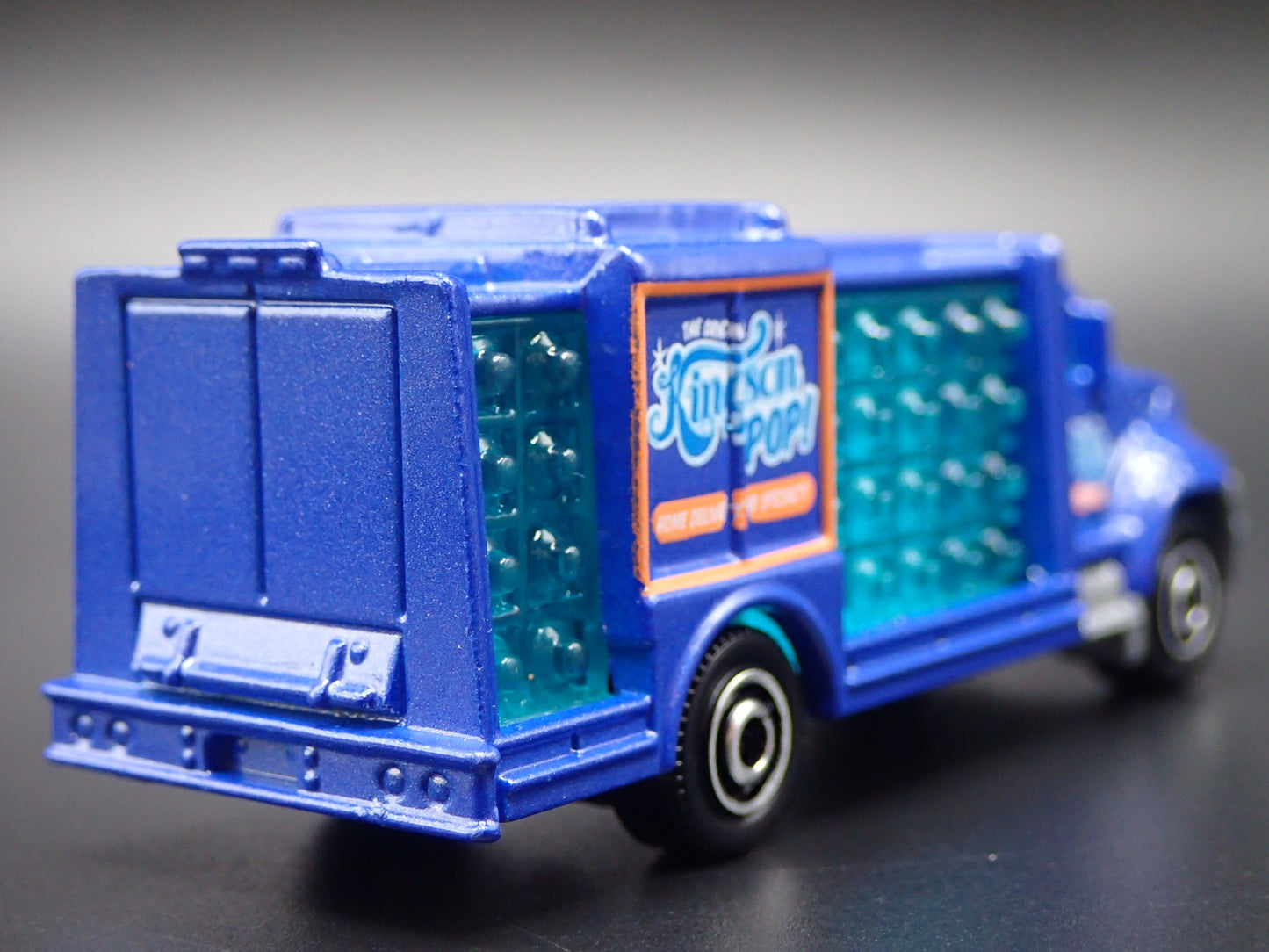 SODA POP BOTTLE TRUCK PURPLE 1/64 MB SCALE COLLECTIBLE DIORAMA DIECAST MODEL CAR