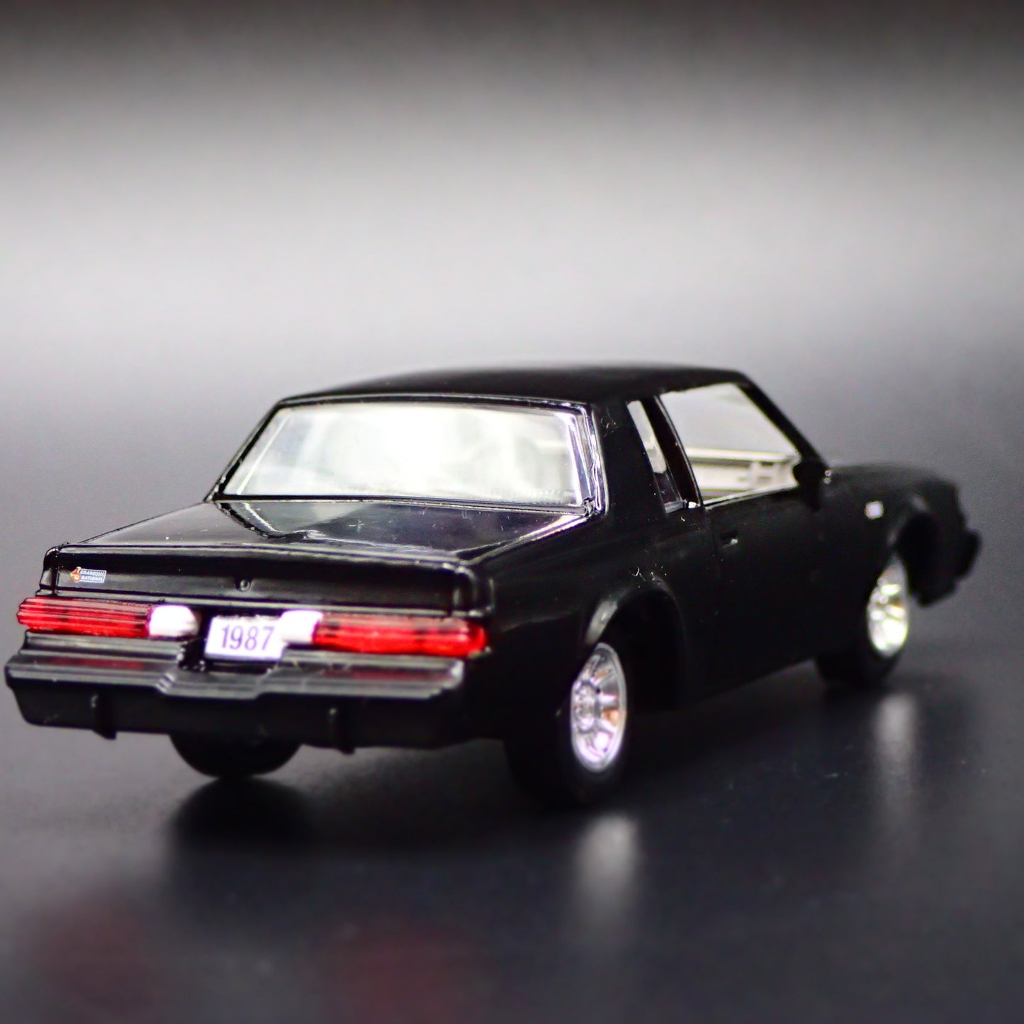 1987 87 BUICK GRAND NATIONAL BLACK 1:64 SCALE COLLECTIBLE DIECAST MODEL CAR