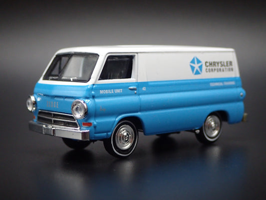 1964 64 DODGE A100 PANEL VAN PAN AM CHRYSLER CORP 1/64 SCALE DIECAST MODEL CAR