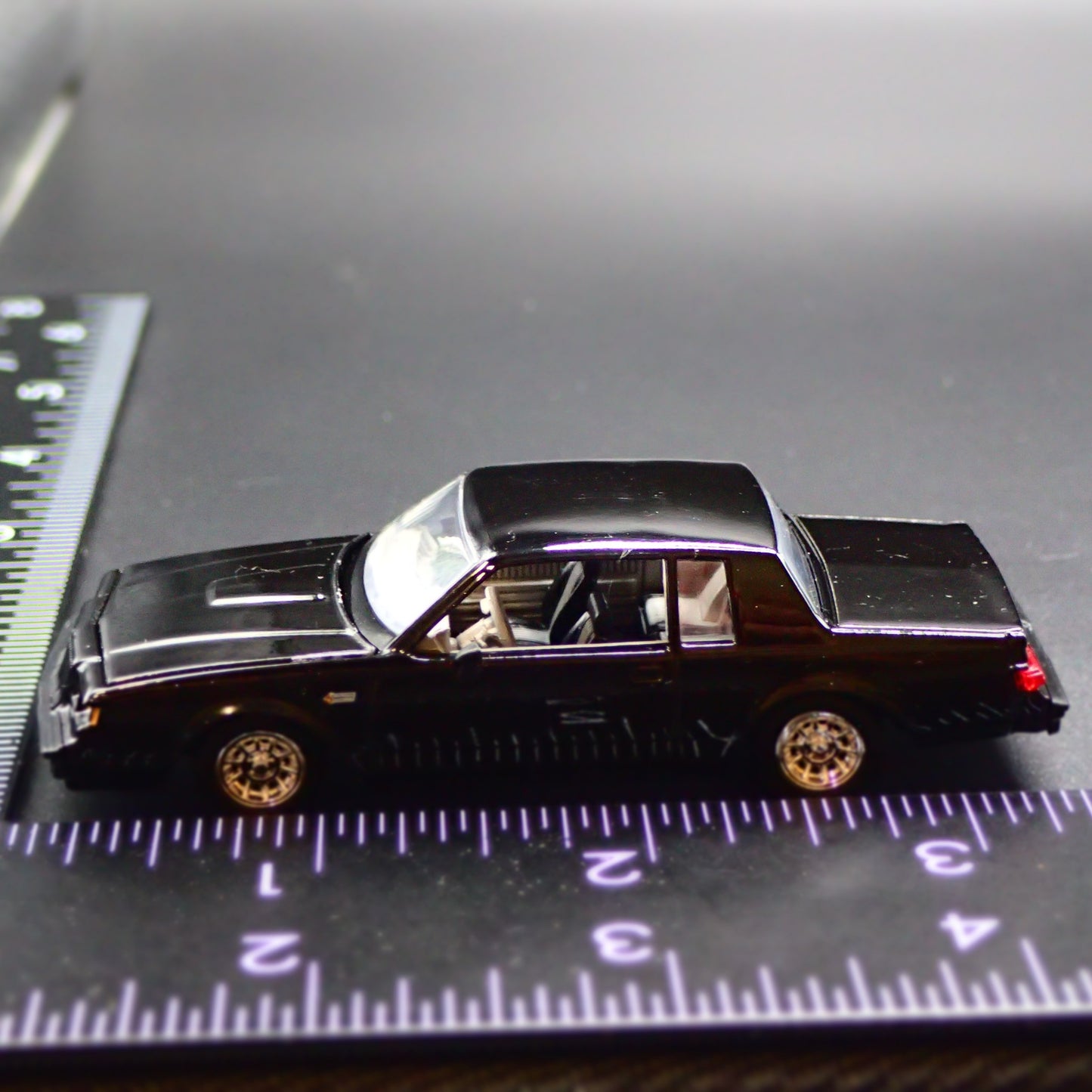 1987 87 BUICK GRAND NATIONAL BLACK 1:64 SCALE COLLECTIBLE DIECAST MODEL CAR