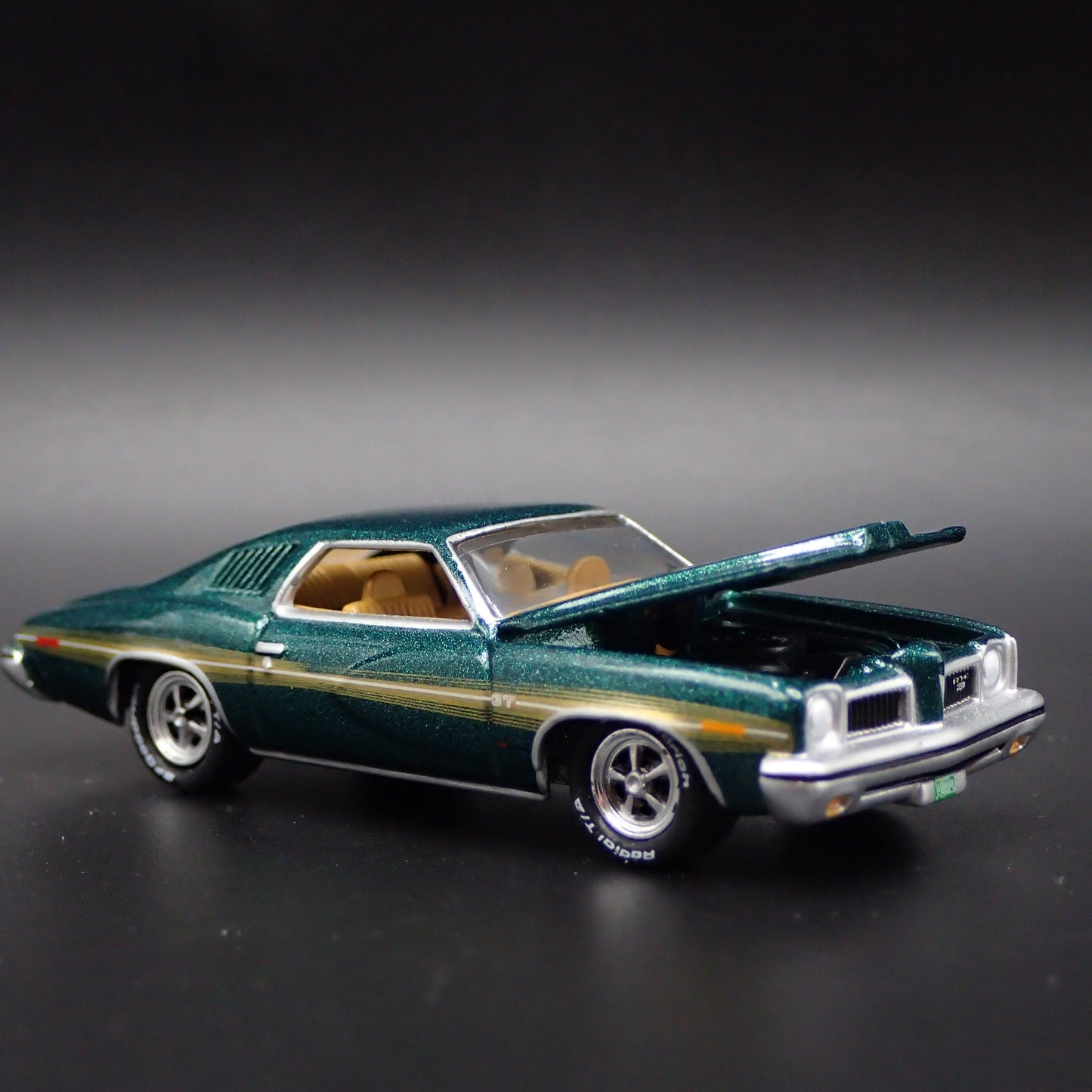 1973 73 PONTIAC LE MANS GT RARE 1:64 SCALE COLLECTIBLE DIORAMA DIECAST MODEL CAR