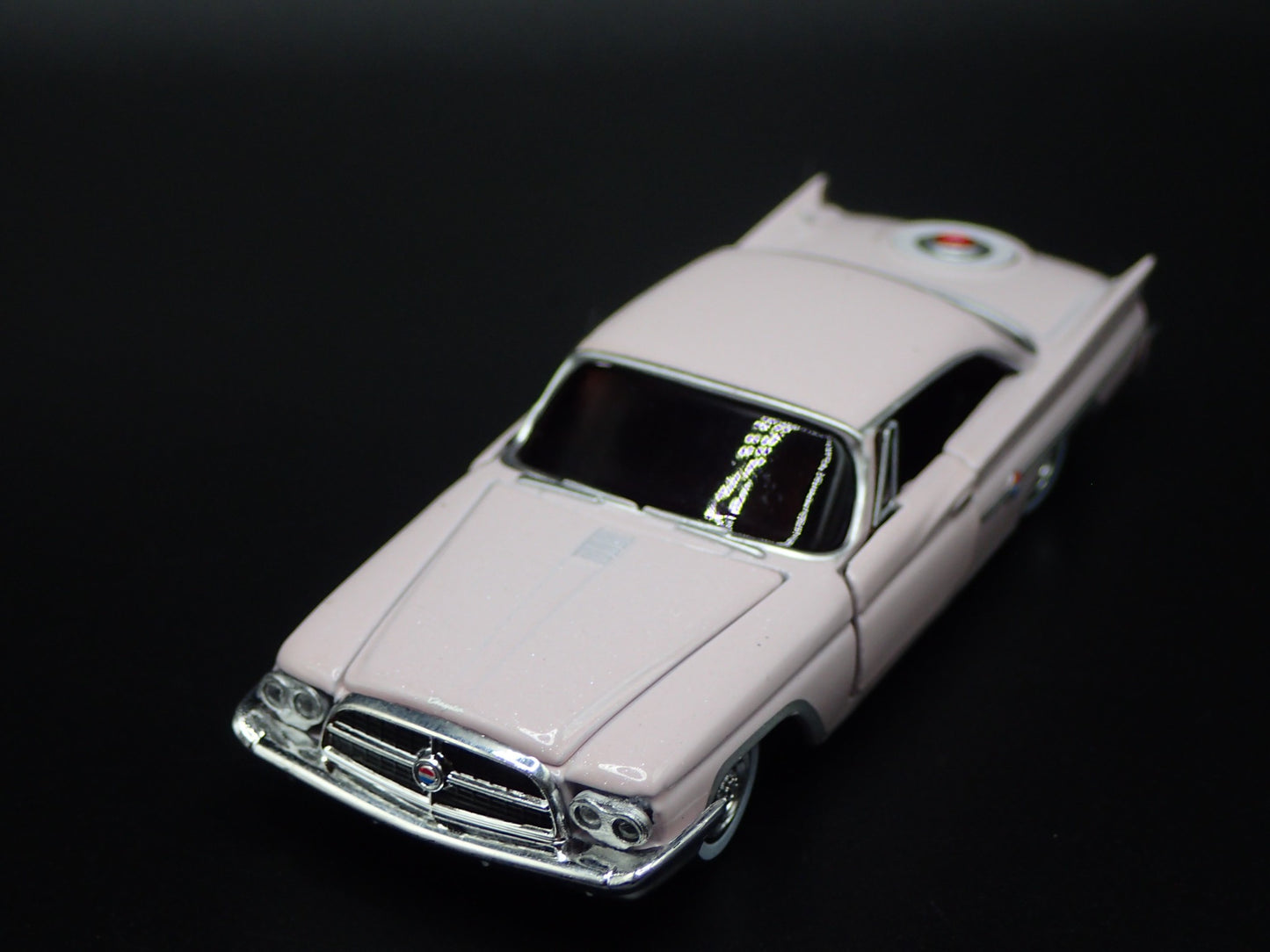 1960 60 CHRYSLER 300F PINK RARE 1:64 SCALE COLLECTIBLE DIORAMA DIECAST MODEL CAR