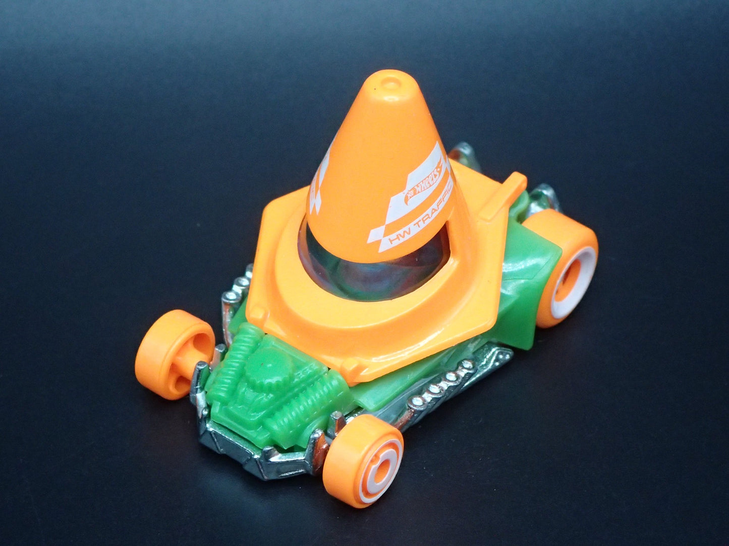 CUSTOM CONE SHAKER ORANGE 1:64 SCALE COLLECTIBLE DIORAMA DIECAST MODEL CAR