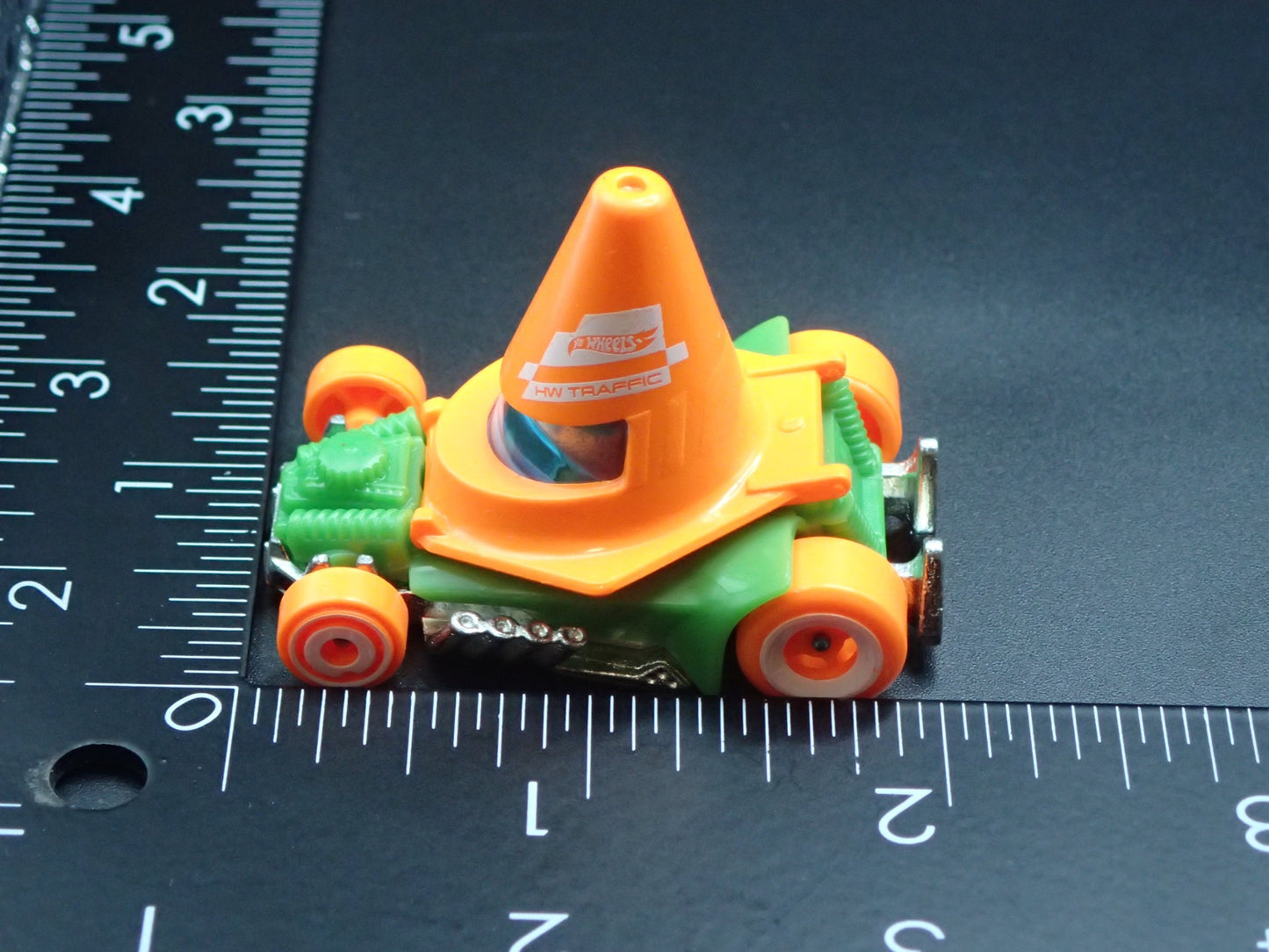 CUSTOM CONE SHAKER ORANGE 1:64 SCALE COLLECTIBLE DIORAMA DIECAST MODEL CAR