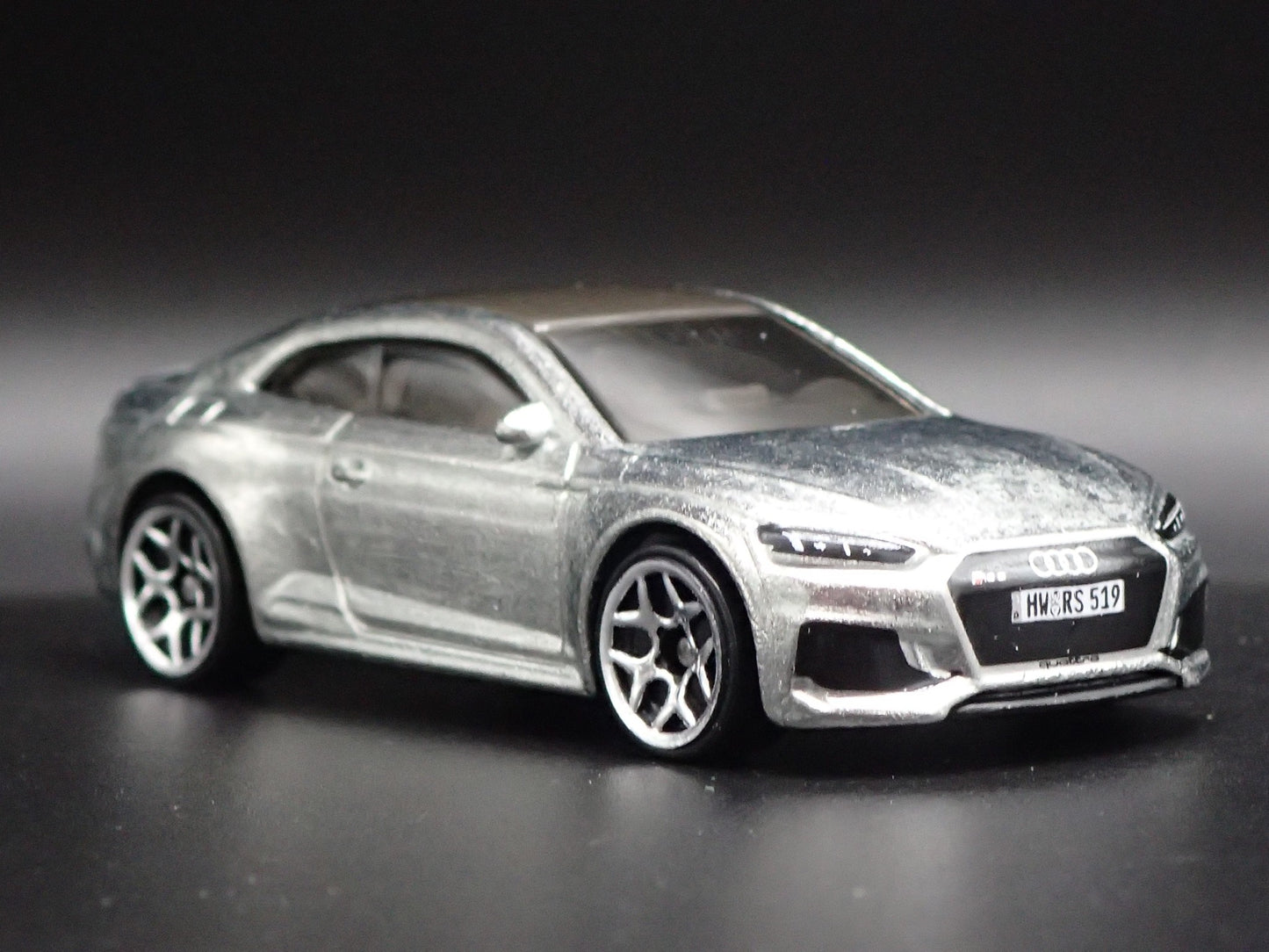 2018-2024 AUDI RS 5 RS5 COUPE SILVER 1:64 SCALE COLLECTIBLE  DIECAST MODEL CAR