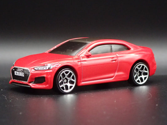 2018-2024 AUDI RS 5 COUPE RED 1:64 SCALE COLLECTIBLE DIORAMA DIECAST MODEL CAR