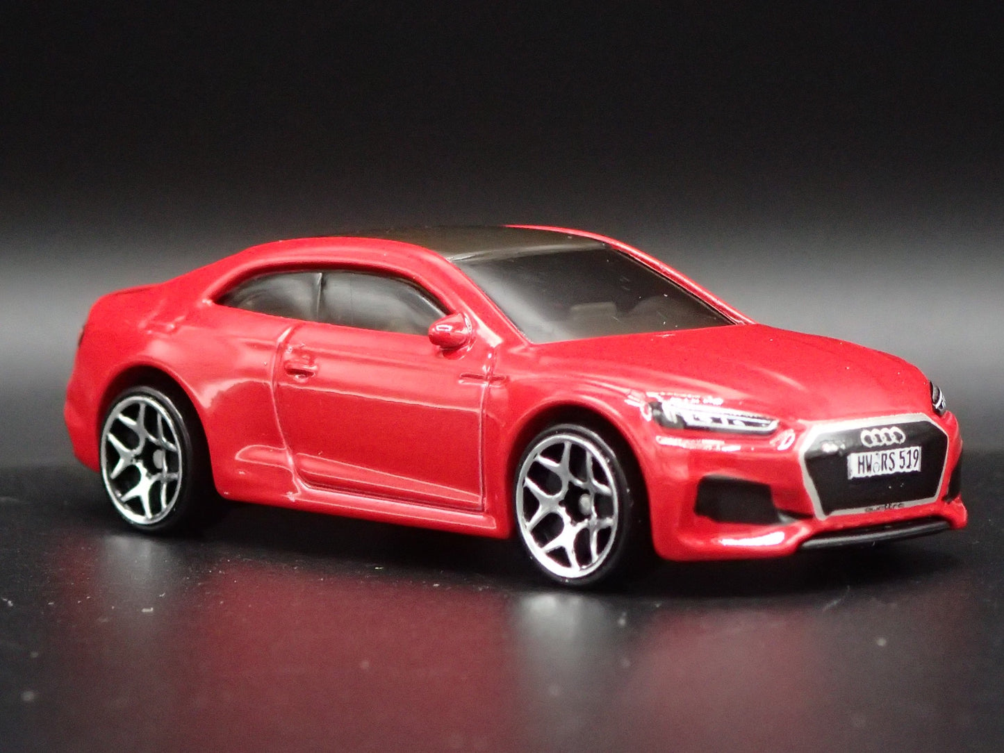 2018-2024 AUDI RS 5 COUPE RED 1:64 SCALE COLLECTIBLE DIORAMA DIECAST MODEL CAR