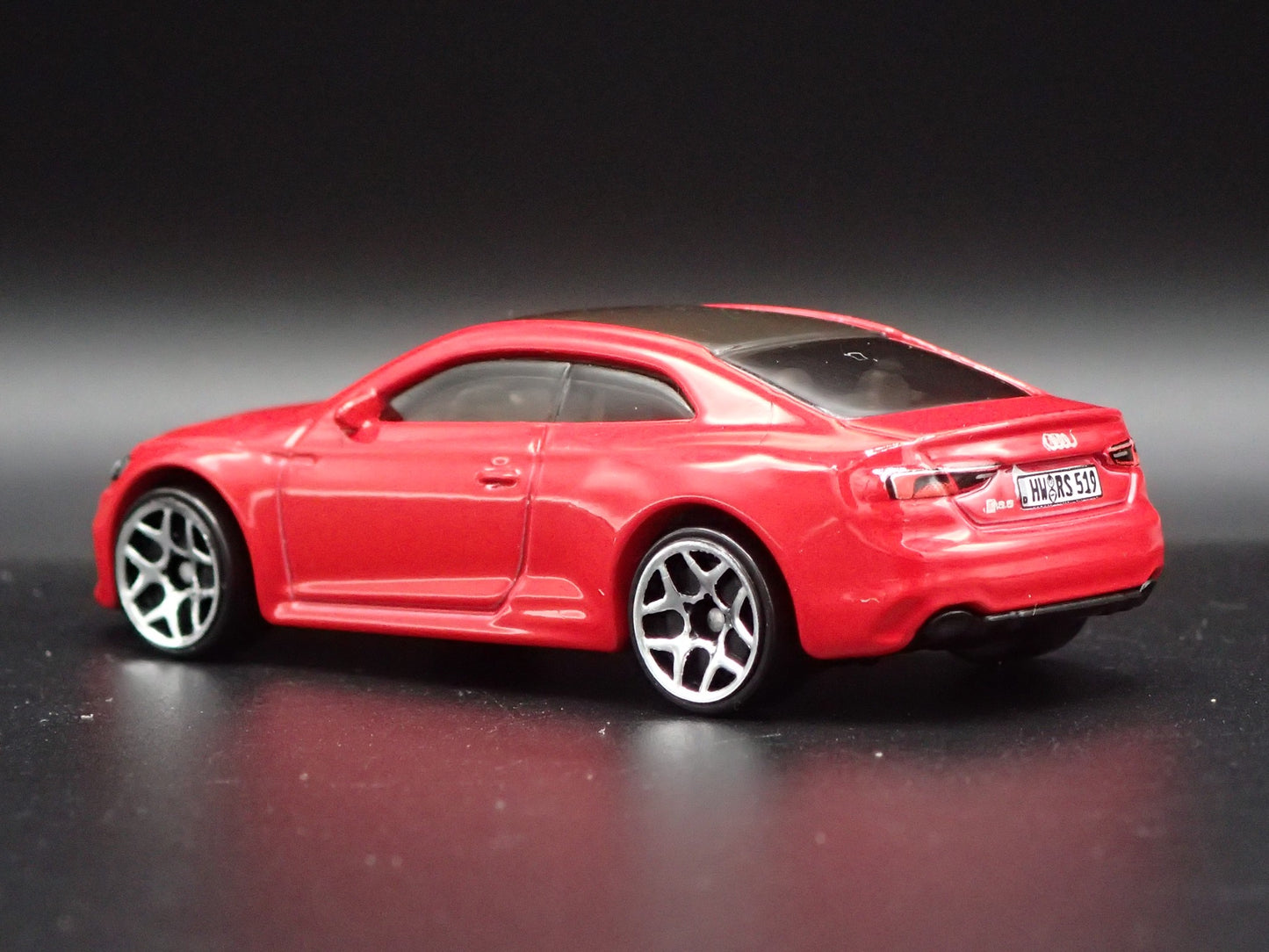 2018-2024 AUDI RS 5 COUPE RED 1:64 SCALE COLLECTIBLE DIORAMA DIECAST MODEL CAR