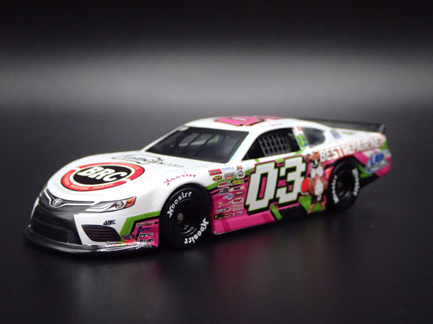 2024 TOYOTA CAMRY 03 BRENDEN BUTTERBEAN QUEEN LATE MODEL NASCAR 1:64 DIECAST CAR