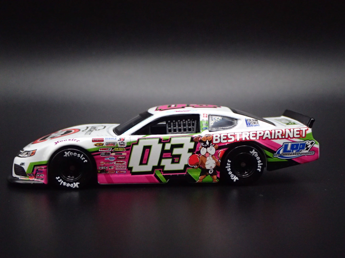 2024 TOYOTA CAMRY 03 BRENDEN BUTTERBEAN QUEEN LATE MODEL NASCAR 1:64 DIECAST CAR