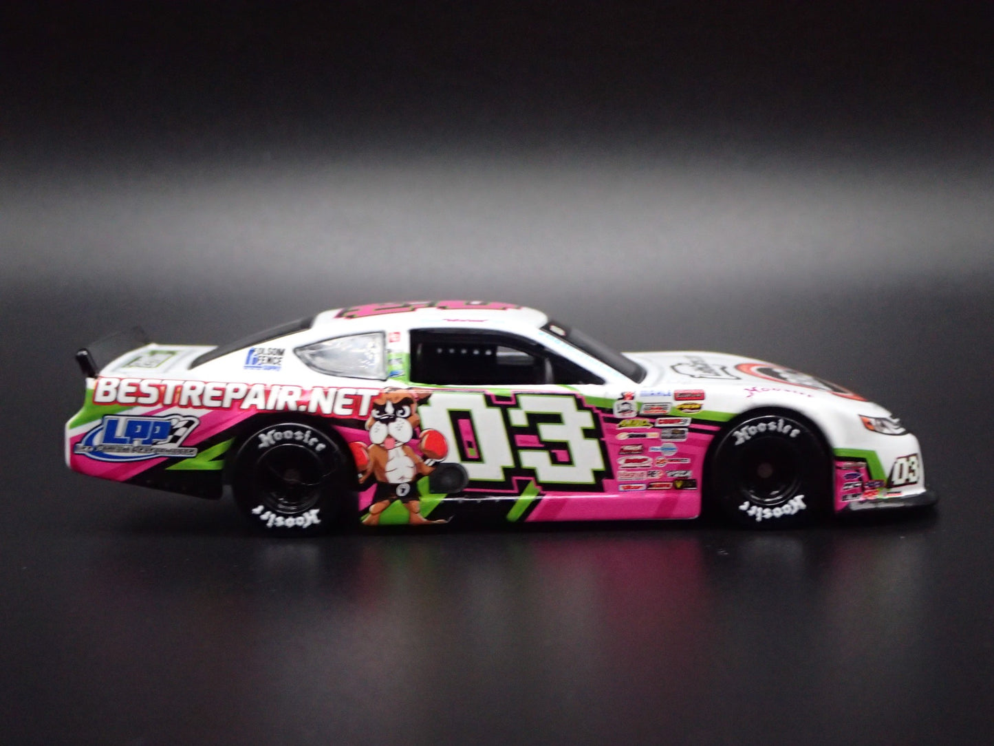 2024 TOYOTA CAMRY 03 BRENDEN BUTTERBEAN QUEEN LATE MODEL NASCAR 1:64 DIECAST CAR