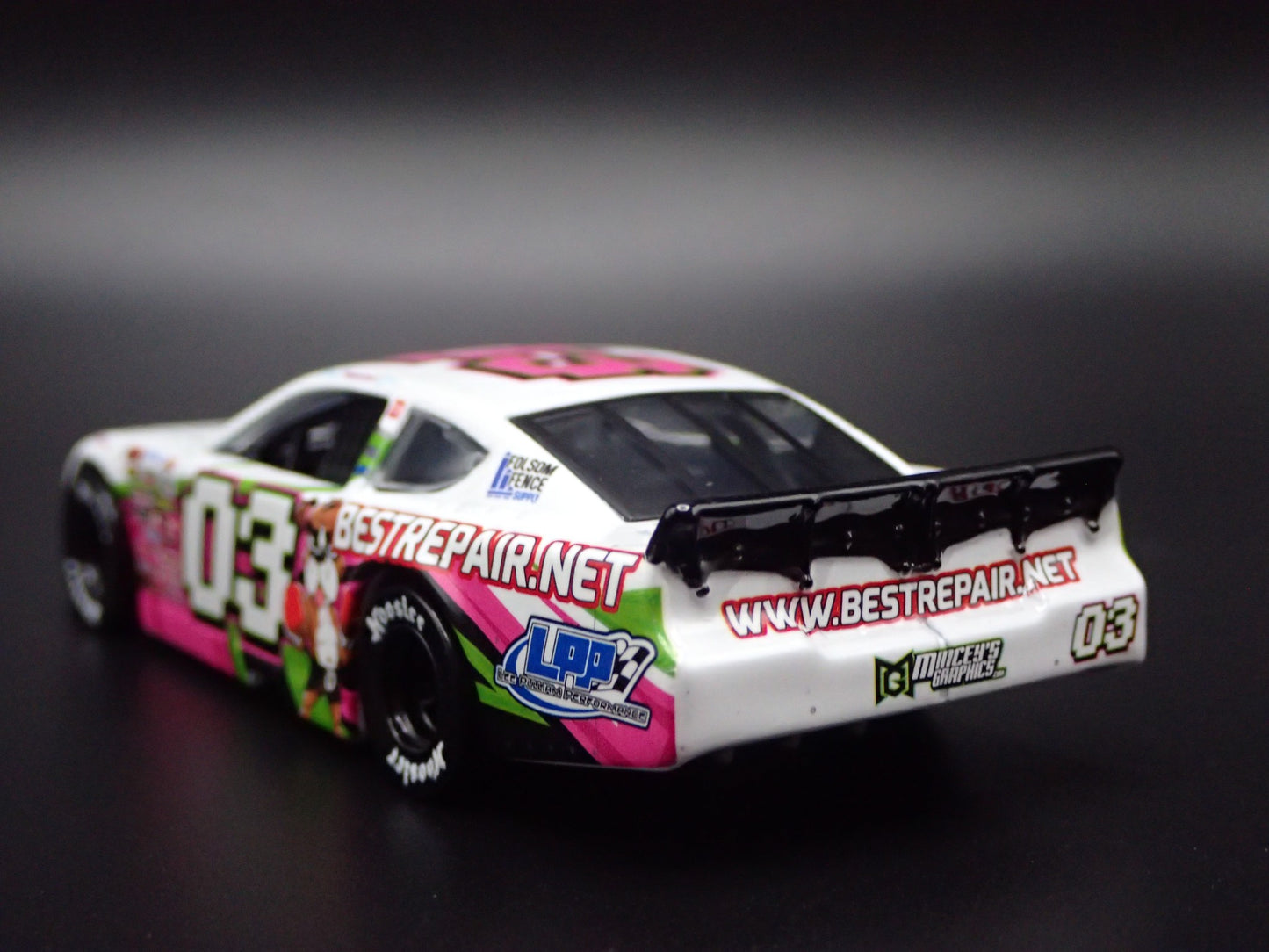 2024 TOYOTA CAMRY 03 BRENDEN BUTTERBEAN QUEEN LATE MODEL NASCAR 1:64 DIECAST CAR