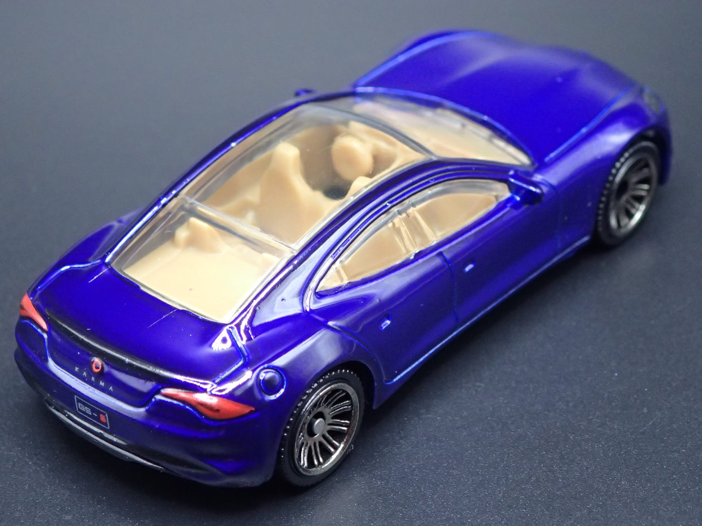 2021-2022 KARMA AUTOMOTIVE KARMA GS-6 HYBRID BLUE 1:64 SCALE DIECAST MODEL CAR