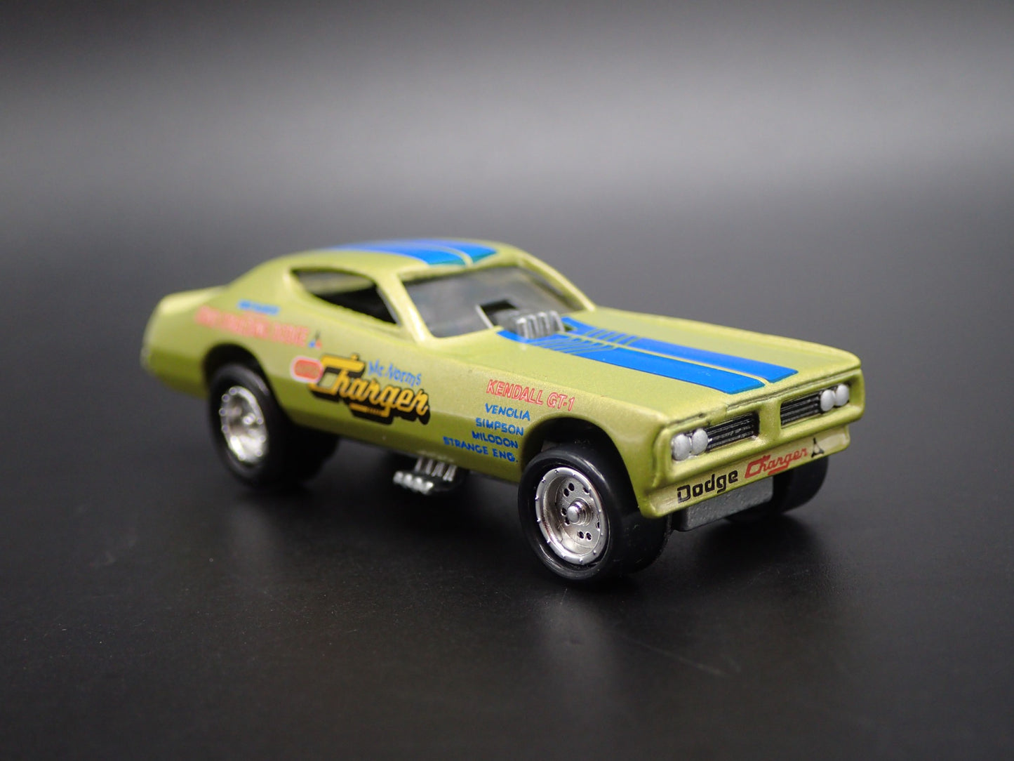 1968 68 DODGE CHARGER FUNNY CAR NHRA MR NORMS 1:64 SCALE DIECAST MODEL CAR