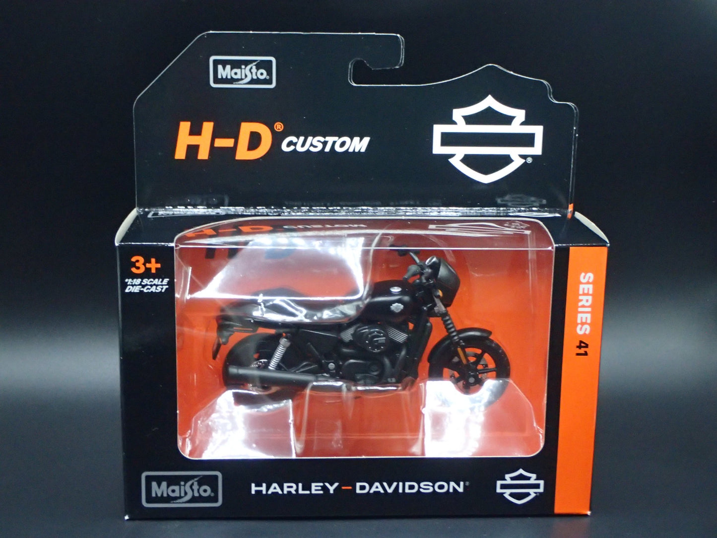 2015 15 STREET 750 HARLEY DAVIDSON MOTORCYCLE MAISTO SERIES 41 1/18 MODEL BIKE