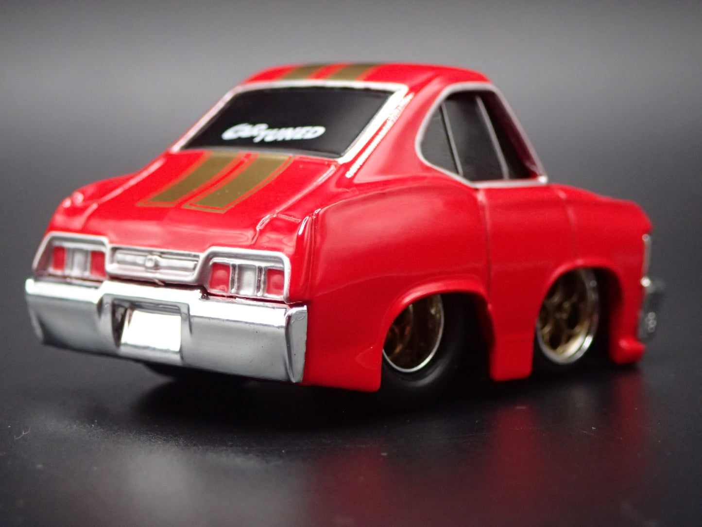1967 67 CHEVY CHEVROLET IMPALA CAR TUNED RED 1:64 SCALE DIECAST MODEL CAR