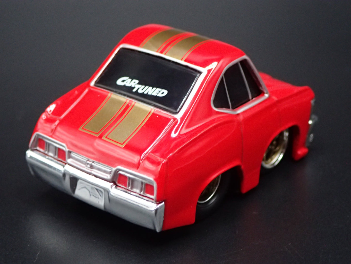 1967 67 CHEVY CHEVROLET IMPALA CAR TUNED RED 1:64 SCALE DIECAST MODEL CAR