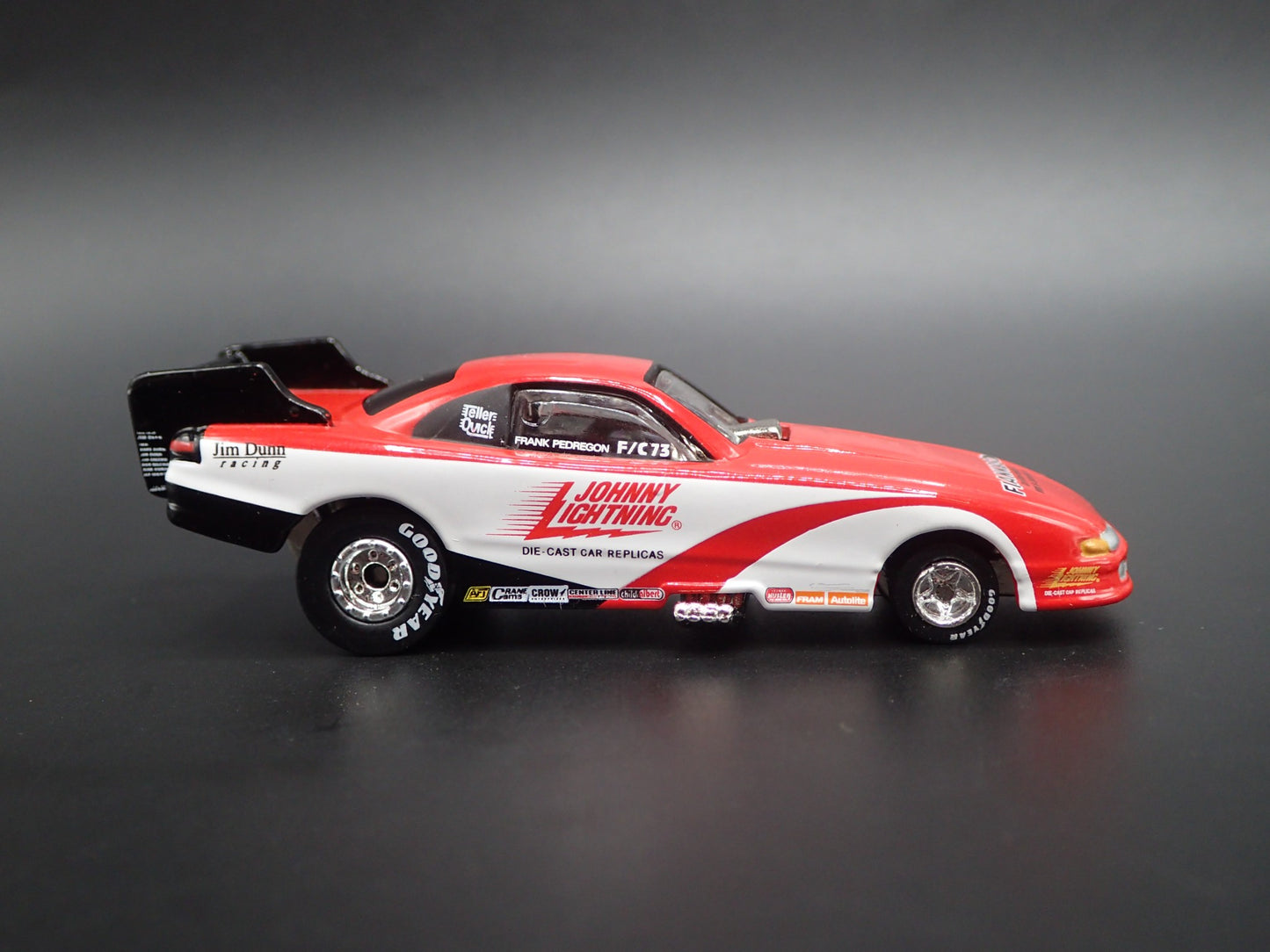1998 DODGE NHRA FUNNY CAR JOHNNY LIGHTNING JIM DUNN 1/64 SCALE DIECAST MODEL CAR