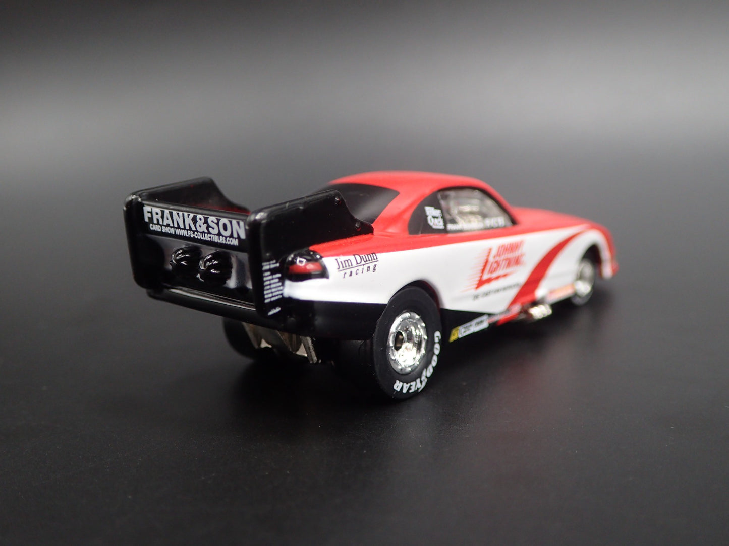 1998 DODGE NHRA FUNNY CAR JOHNNY LIGHTNING JIM DUNN 1/64 SCALE DIECAST MODEL CAR