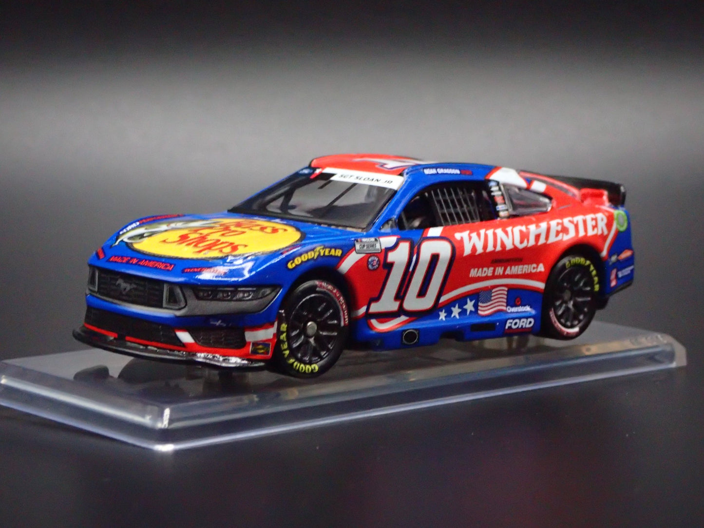 2024 24 FORD MUSTANG #10 NOAH GRAGSON BASS PRO SHOP NASCAR 1:64 SCALE DIECAST