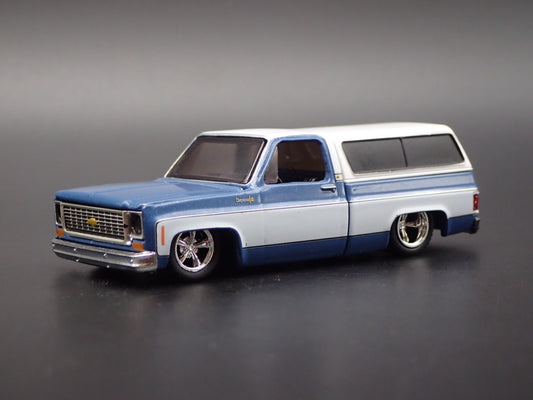 1973 73 CHEVY CHEVROLET CHEYENNE SQUARE BODY TRUCK 1/64 SCALE DIECAST MODEL CAR