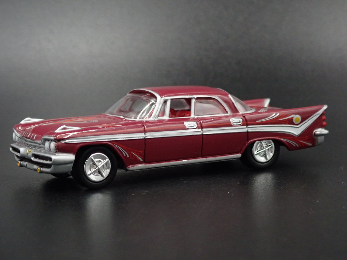 1959 DESOTO FIREFLITE FOUR DOOR RARE 1:64 COLLECTIBLE DIORAMA DIECAST MODEL CAR-Burning Rubber Toy Company