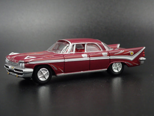 1959 DESOTO FIREFLITE FOUR DOOR RARE 1:64 COLLECTIBLE DIORAMA DIECAST MODEL CAR-Burning Rubber Toy Company