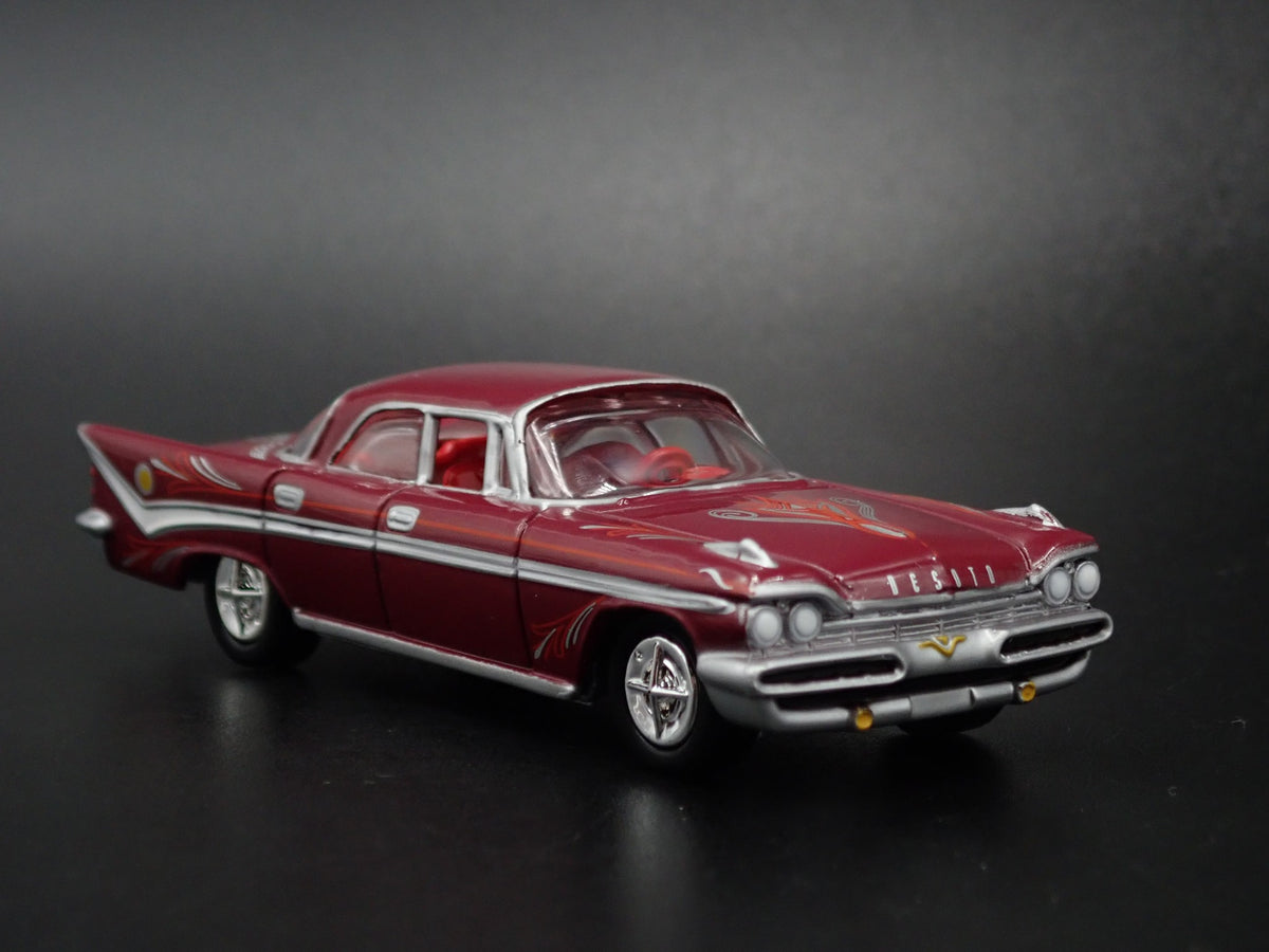 1959 DESOTO FIREFLITE FOUR DOOR RARE 1:64 COLLECTIBLE DIORAMA DIECAST MODEL CAR-Burning Rubber Toy Company