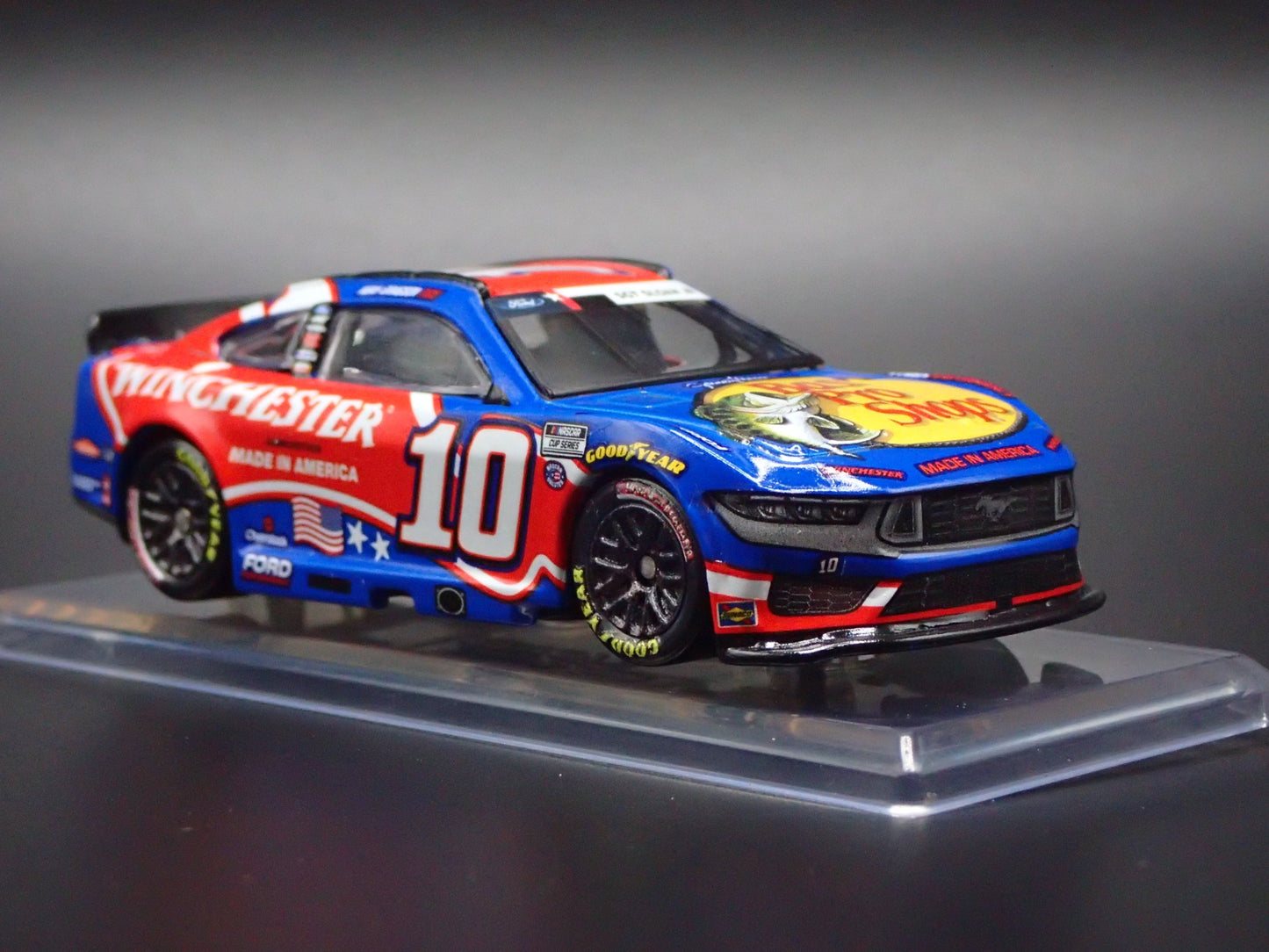 2024 24 FORD MUSTANG #10 NOAH GRAGSON BASS PRO SHOP NASCAR 1:64 SCALE DIECAST