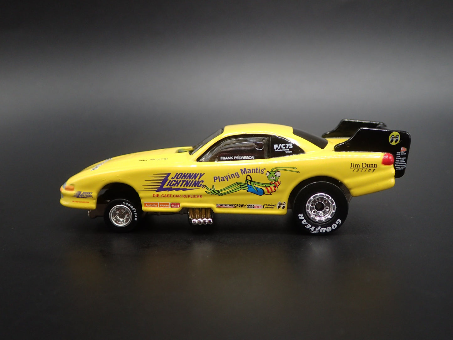 1998 DODGE NHRA FUNNY CAR JOHNNY LIGHTNING JIM DUNN 1/64 SCALE DIECAST MODEL CAR