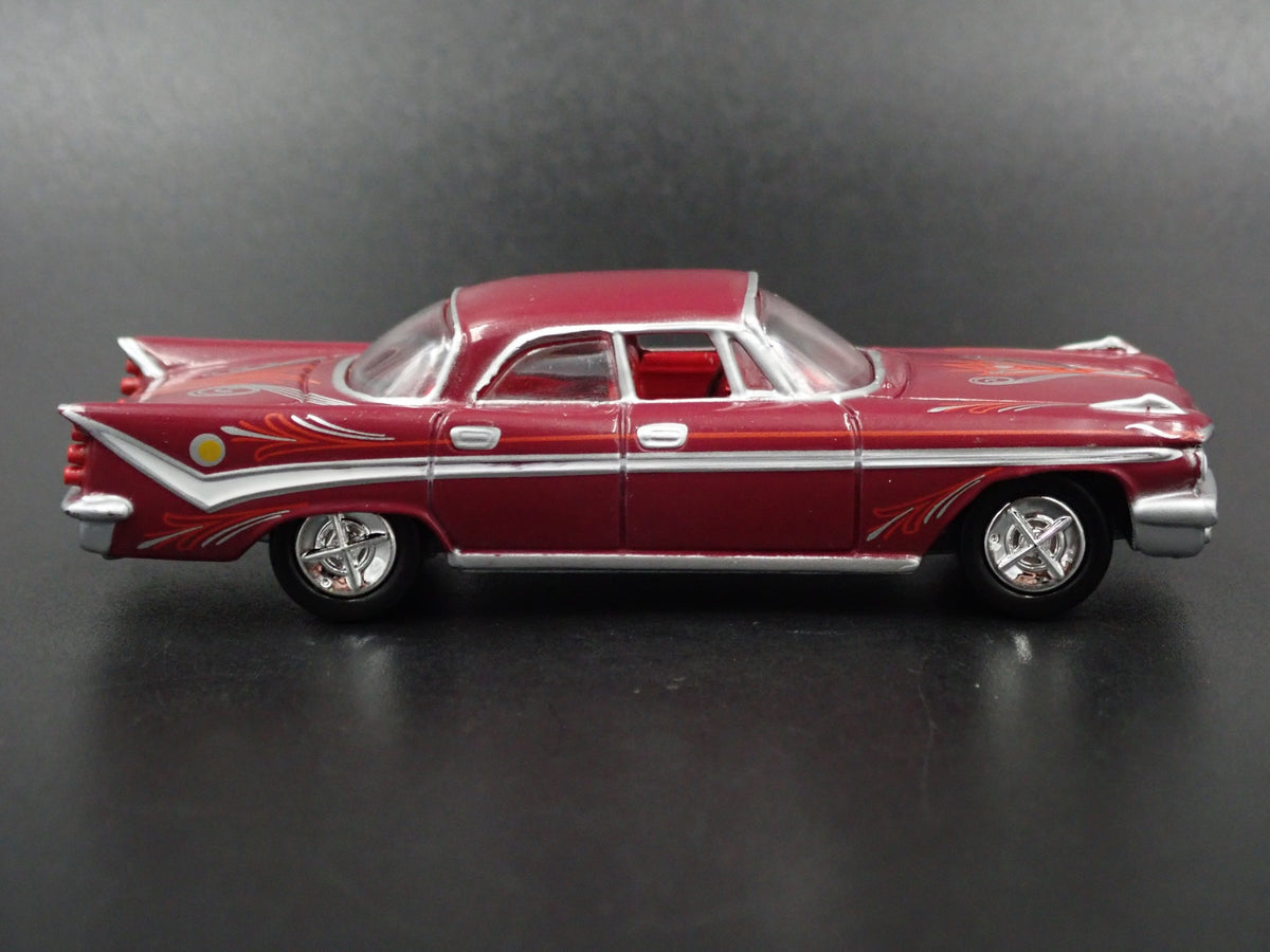 1959 DESOTO FIREFLITE FOUR DOOR RARE 1:64 COLLECTIBLE DIORAMA DIECAST MODEL CAR-Burning Rubber Toy Company