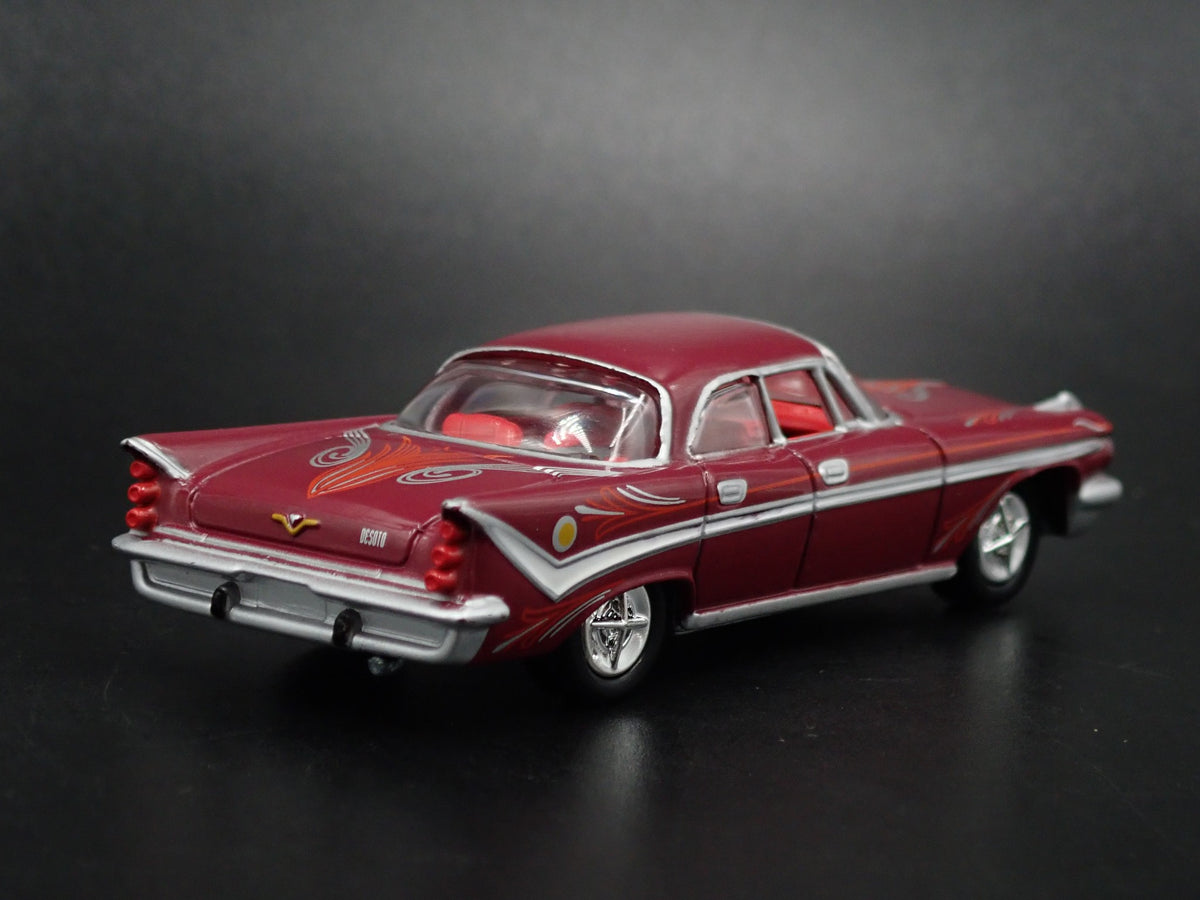1959 DESOTO FIREFLITE FOUR DOOR RARE 1:64 COLLECTIBLE DIORAMA DIECAST MODEL CAR-Burning Rubber Toy Company