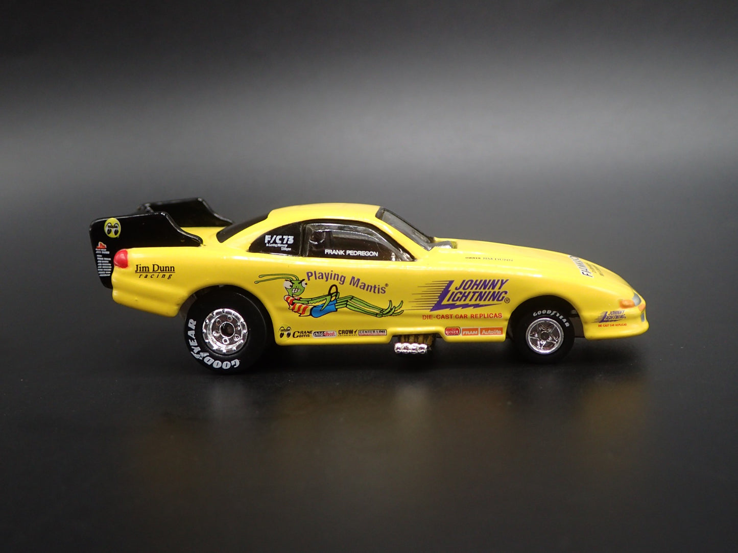 1998 DODGE NHRA FUNNY CAR JOHNNY LIGHTNING JIM DUNN 1/64 SCALE DIECAST MODEL CAR