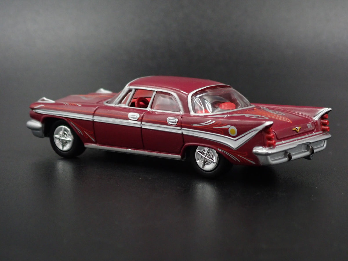1959 DESOTO FIREFLITE FOUR DOOR RARE 1:64 COLLECTIBLE DIORAMA DIECAST MODEL CAR-Burning Rubber Toy Company