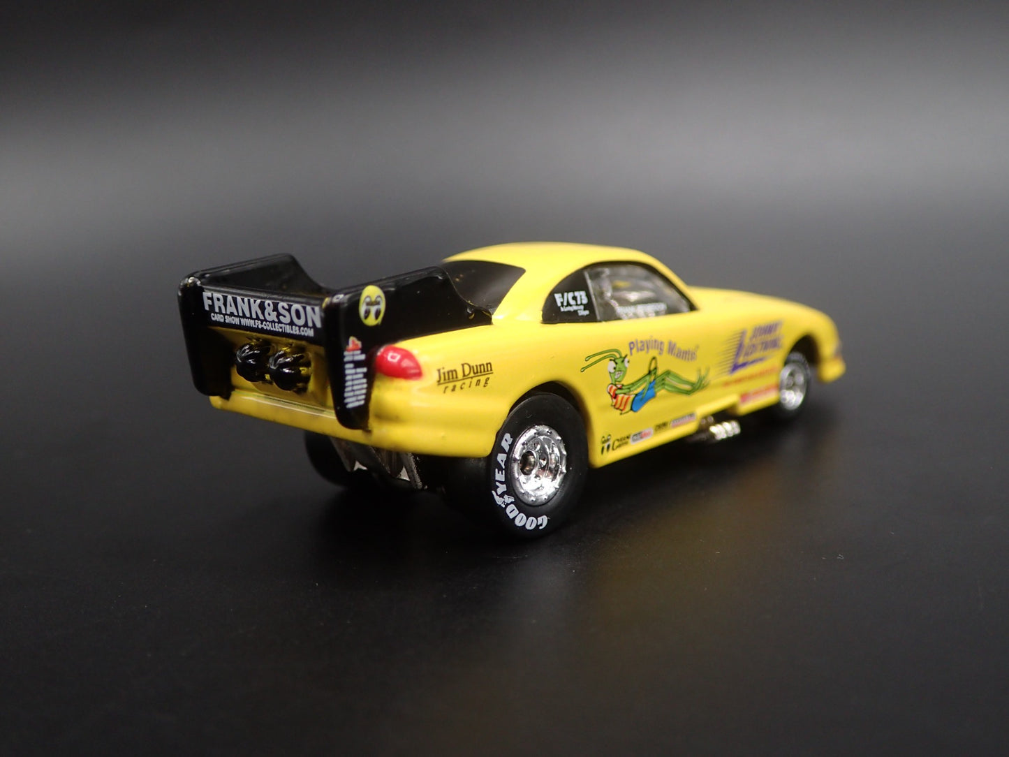 1998 DODGE NHRA FUNNY CAR JOHNNY LIGHTNING JIM DUNN 1/64 SCALE DIECAST MODEL CAR