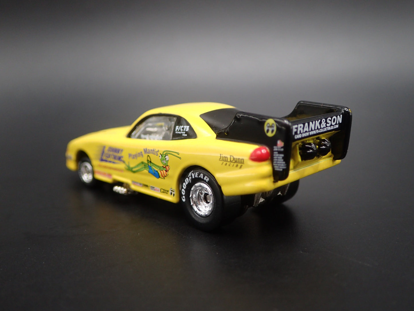1998 DODGE NHRA FUNNY CAR JOHNNY LIGHTNING JIM DUNN 1/64 SCALE DIECAST MODEL CAR