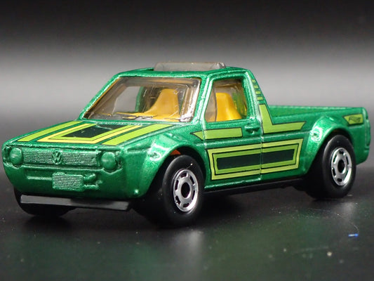 1979-1984 VW VOLKSWAGEN CADDY PICKUP TRUCK GREEN 1/64 SCALE DIECAST MODEL CAR