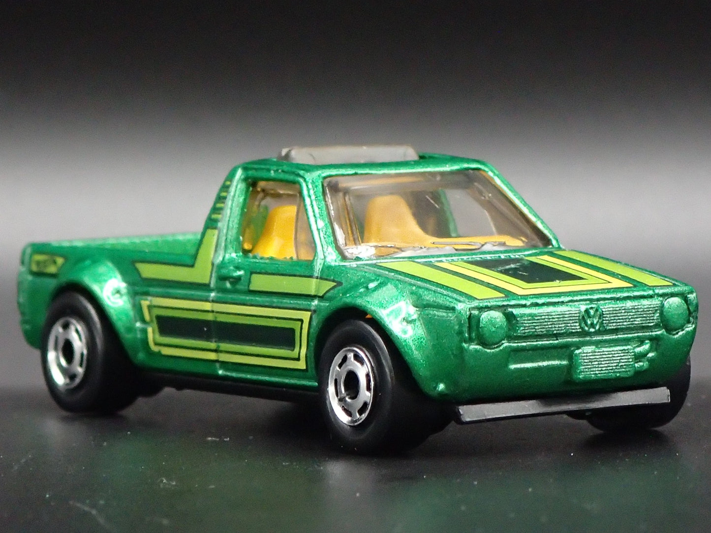 1979-1984 VW VOLKSWAGEN CADDY PICKUP TRUCK GREEN 1/64 SCALE DIECAST MODEL CAR