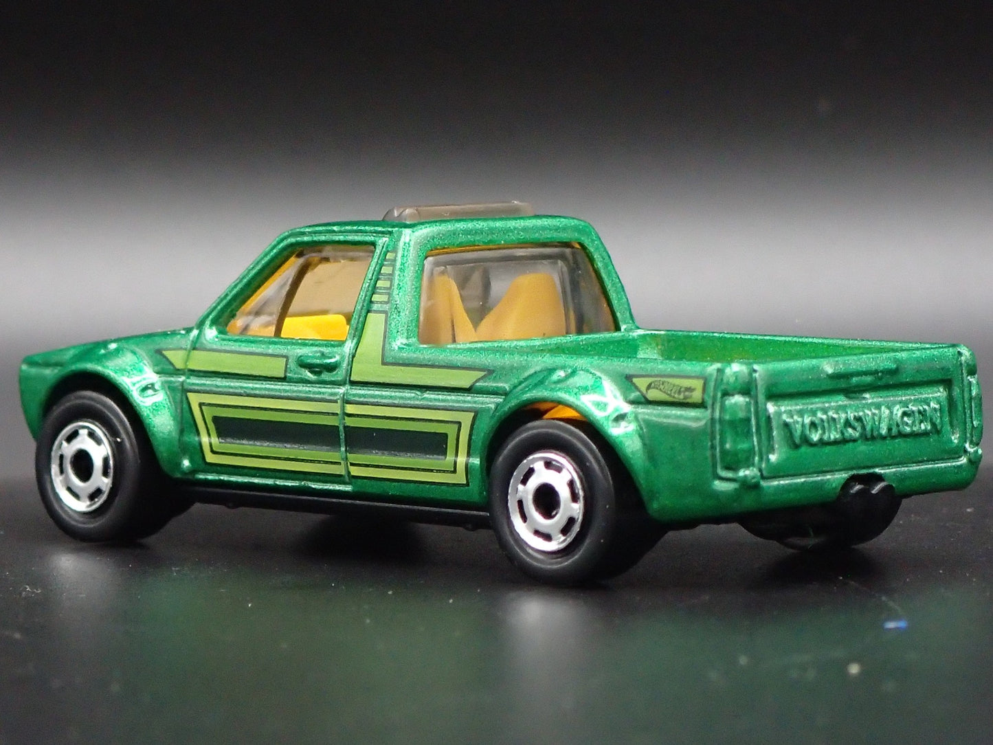 1979-1984 VW VOLKSWAGEN CADDY PICKUP TRUCK GREEN 1/64 SCALE DIECAST MODEL CAR