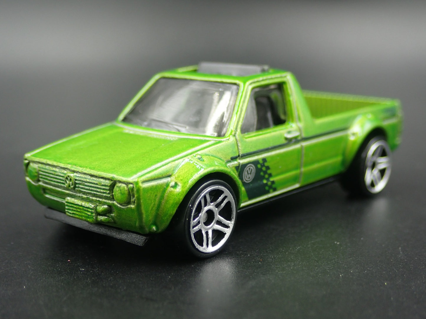 1979-1984 VW VOLKSWAGEN CADDY PICKUP TRUCK GREEN 1/64 SCALE DIECAST MODEL CAR
