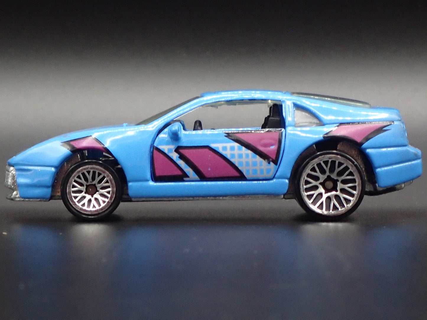 NISSAN CUSTOM Z BLUE RARE 1:64 SCALE COLLECTIBLE DIORAMA DIECAST MODEL CAR
