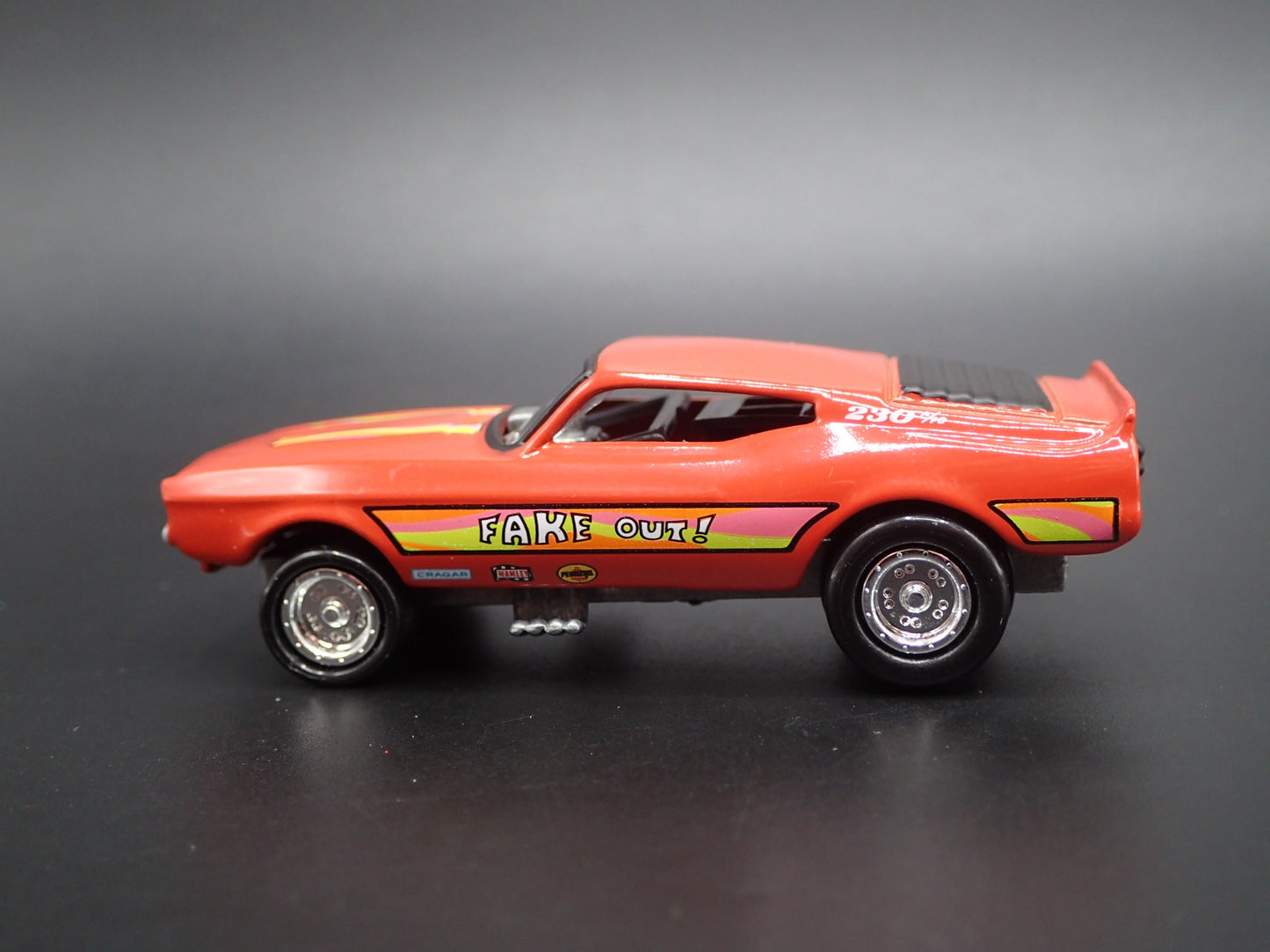 1971 71 FORD MUSTANG MACH 1 FAKE OUT FUNNY CAR NHRA 1/64 SCALE DIECAST MODEL CAR