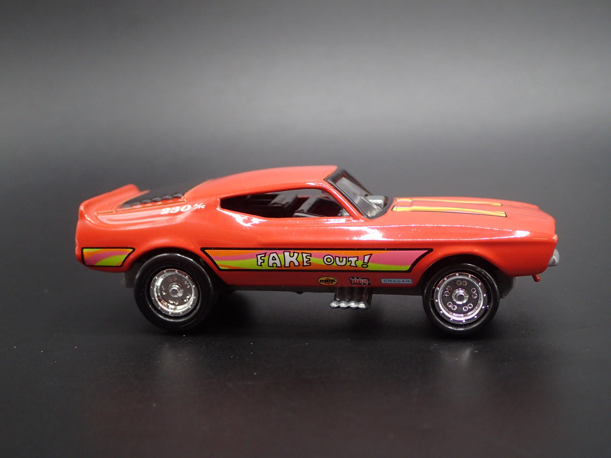 1971 71 FORD MUSTANG MACH 1 FAKE OUT FUNNY CAR NHRA 1/64 SCALE DIECAST MODEL CAR